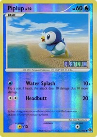 Piplup [Platinum] 071/100 · Reverse Holo