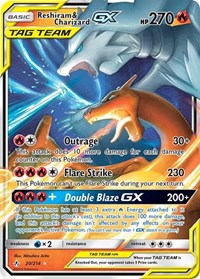Reshiram & Charizard GX 20/214