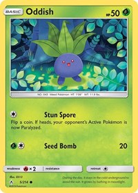 Oddish 5/214 · Reverse Holo