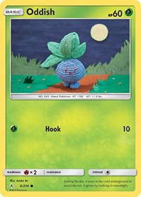 Oddish 6/214 · Reverse Holo