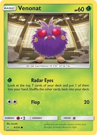 Venonat 9/214 · Reverse Holo