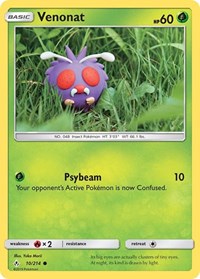Venonat 10/214 · Reverse Holo
