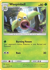 Weepinbell 14/214 · Reverse Holo