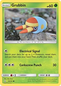 Grubbin 18/214 · Reverse Holo