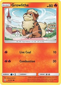 Growlithe 21/214 · Reverse Holo