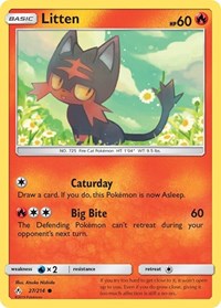 Litten 27/214 · Reverse Holo