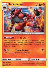 Incineroar 29/214 · Reverse Holo