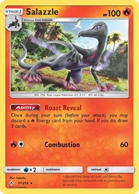 Salazzle 31/214 · Reverse Holo