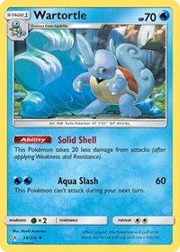 Wartortle 34/214 · Reverse Holo
