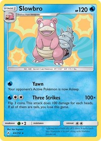 Slowbro 43/214 · Reverse Holo