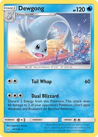 Dewgong 45/214 · Reverse Holo