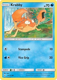 Krabby 46/214 · Reverse Holo
