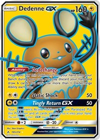 Dedenne GX Full Art 195/214