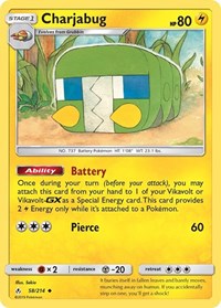 Charjabug 58/214 · Reverse Holo