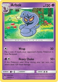 Arbok 63/214 · Reverse Holo