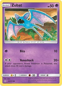 Zubat 64/214 · Reverse Holo