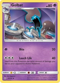 Golbat 65/214 · Reverse Holo