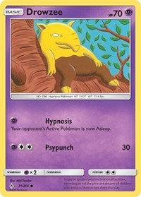 Drowzee 71/214 · Reverse Holo