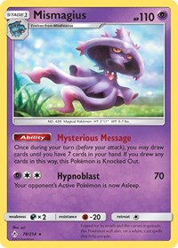 Mismagius 78/214 · Reverse Holo