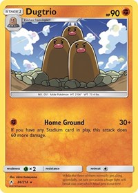 Dugtrio 86/214 · Reverse Holo