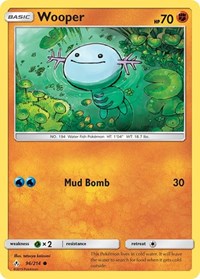 Wooper 96/214 · Reverse Holo