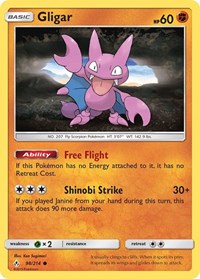 Gligar 98/214 · Reverse Holo
