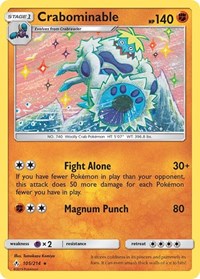 Crabominable 105/214 · Reverse Holo