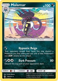 Malamar 119/214 · Reverse Holo