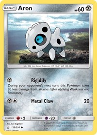 Aron 123/214 · Reverse Holo