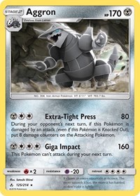 Aggron 125/214 · Reverse Holo