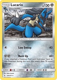 Lucario 126/214 · Reverse Holo