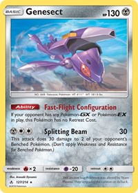 Genesect 127/214 · Reverse Holo