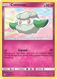 Cottonee 139/214 · Reverse Holo
