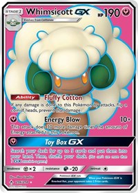 Whimsicott GX Full Art 206/214