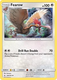 Fearow 146/214 · Reverse Holo