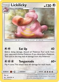 Lickilicky 153/214 · Reverse Holo