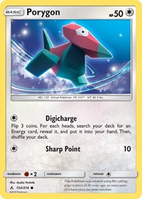 Porygon 154/214 · Reverse Holo
