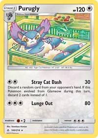 Purugly 160/214 · Reverse Holo