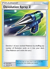 Devolution Spray Z 166/214 Unbroken Bonds Reverse Holo Pokémon card