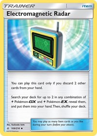 Electromagnetic Radar 169/214 Unbroken Bonds Reverse Holo Pokémon card