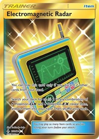 Electromagnetic Radar Secret 230/214 Unbroken Bonds Pokémon card