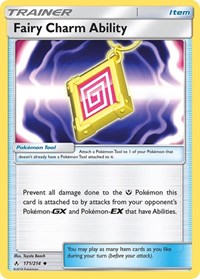 Fairy Charm Ability 171/214 Unbroken Bonds Reverse Holo Pokémon card