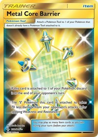 Metal Core Barrier Secret 232/214 Unbroken Bonds Pokémon card