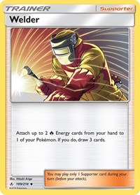Welder 189/214 Unbroken Bonds Reverse Holo Pokémon card