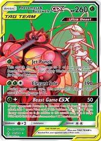 Pheromosa & Buzzwole GX Full Art 191/214