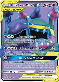 Muk & Alolan Muk GX Full Art 196/214