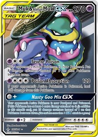 Muk & Alolan Muk GX Full Art 197/214