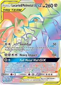 Lucario & Melmetal GX Secret 224/214