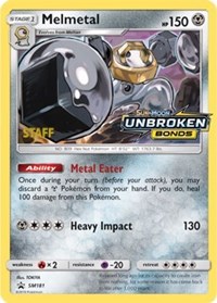 Melmetal (Prerelease) [Staff] SM181
