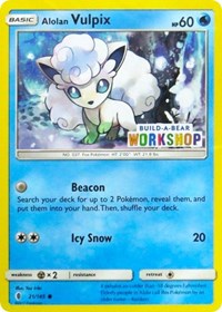 Alolan Vulpix (Build-A-Bear Workshop Exclusive) 021/145